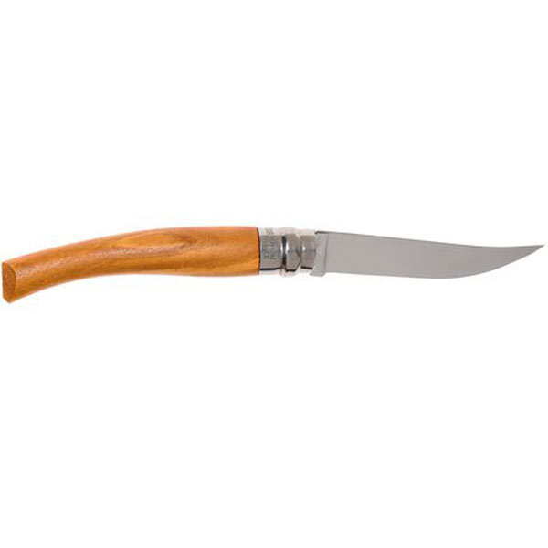 Нож филейный Opinel №8, нержавеющая сталь, рукоять оливковое дерево, 001144 001144 от прозводителя Opinel