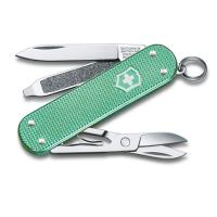Нож-брелок Victorinox Classic SD Alox Colors, 58 мм, 5 функций, "Minty Mint" 0.6221.221G от прозводителя Victorinox