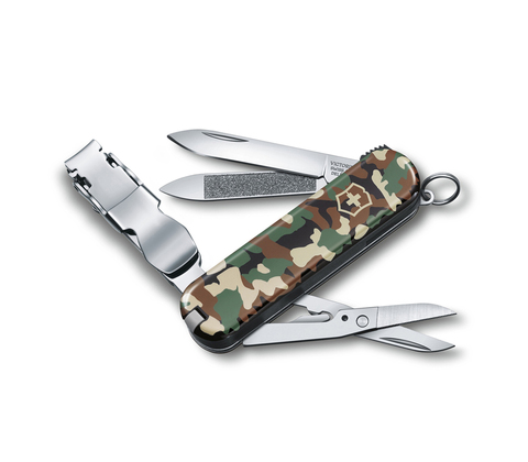 Нож Victorinox Classic Nail Clip 580, 65 мм, 8 функций, камуфляж 0.6463.94 от прозводителя Victorinox