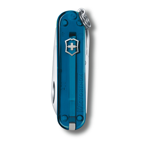 Нож-брелок Victorinox Classic SD Colors, 58 мм, 7 функций, "Sky High" 0.6223.T61G от прозводителя Victorinox