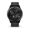 Garmin Vivomove Sport - 40 мм | Black Case and Silicone Band with Slate Accents