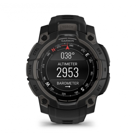 Garmin Instinct 3 - 45 мм AMOLED | Black with Black Band