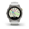 Garmin Epix (Gen 2) - 47 мм SAPPHIRE | Black Titanium with Chestnut Leather Band