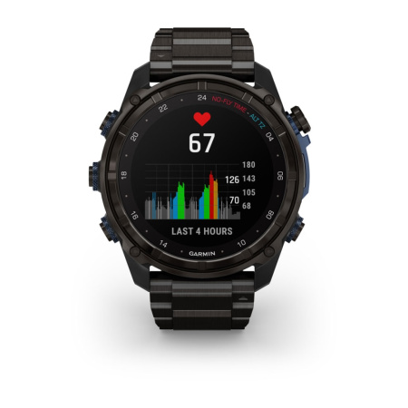 Garmin Descent Mk3i - 51 мм | Carbon grey DLC titanium band
