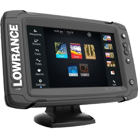 Lowrance Elite-7Ti Mid/High/TotalScan