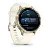 Garmin Venu 4 - 41 мм | Lunar Gold with Bone Silicone Band