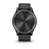 Garmin Vivomove Trend - 40 мм | Slate stainless steel bezel with black case and silicone band