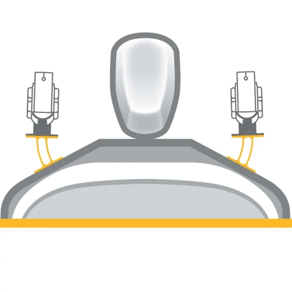 Raptor Direct Mount Angle Bracket, Black 1810371 от прозводителя Minn Kota