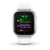 Garmin Venu Sq 2 - 40 мм | Cream Gold Aluminium Bezel with White Case and Silicone Band