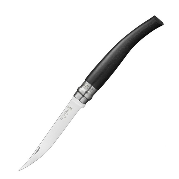 Нож филейный Opinel №10, нержавеющая сталь, рукоять эбеновое дерево, картонная коробка, 001708 001708 от прозводителя Opinel